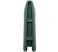 Надувное каноэ Колибри КМ-460С, без настила, для рыбалки и охоты, цвет зеленый купить